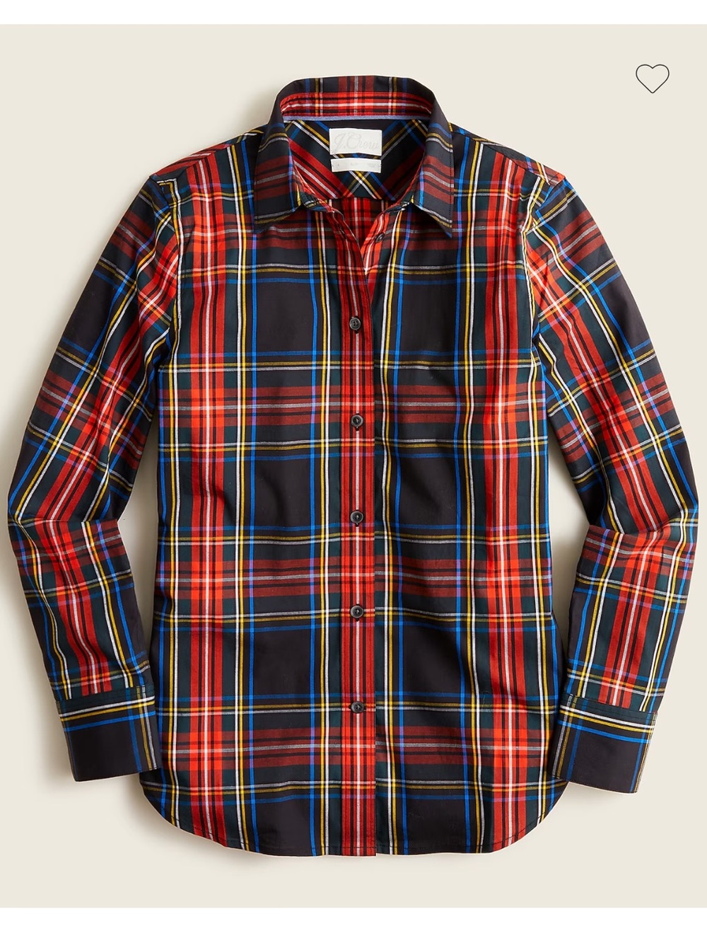 JCREW Slim-fit stretch cotton poplin shirt in Stewart tartan